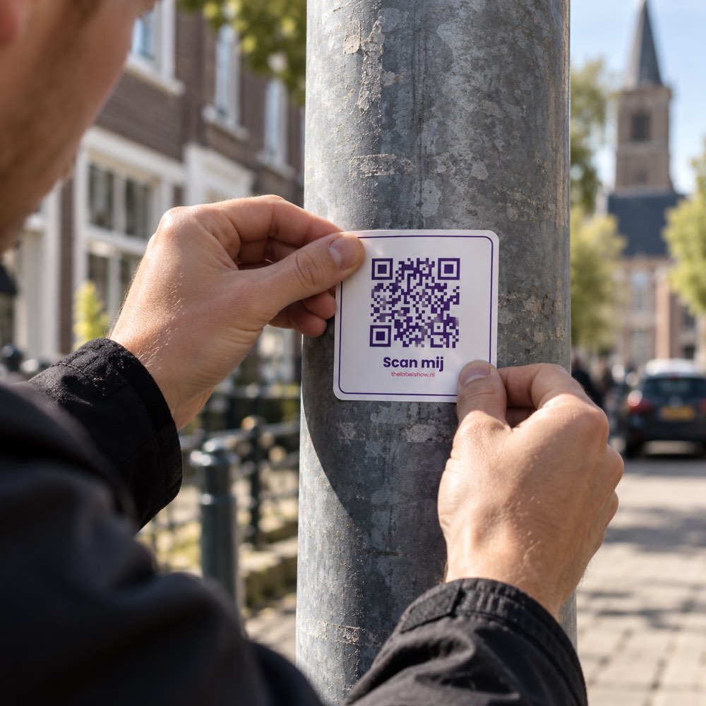 QR-code stickers