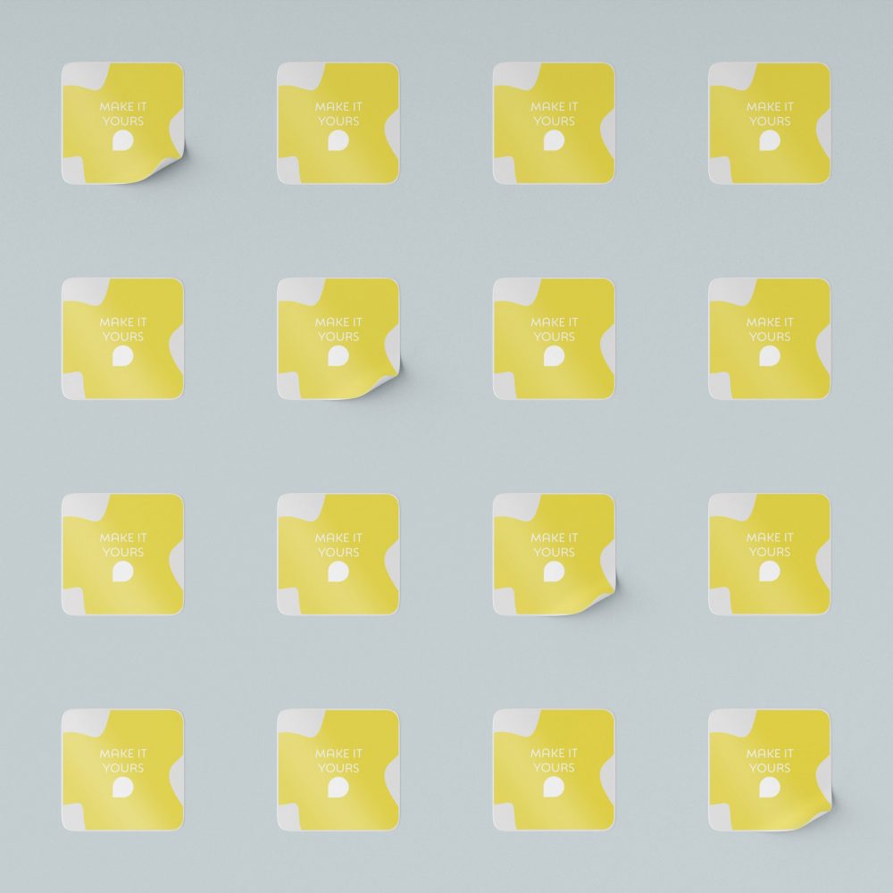 Stickers op vel Stickers op vel